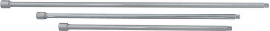 SW-Stahl 05820L kit de rallonge 3/8 pouce I 375-450 - 600 mm I rallonge de cliquet 3/8 pouce I acier chrome-vanadium I 3 pièces
