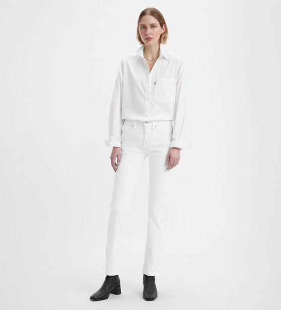 Levi's Jeans 314 Shaping Recht W30 X L30 Wit