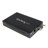 StarTech.com 1000 Mbit/s Gigabit Single Mode Glasvezel Converter LC 40 km