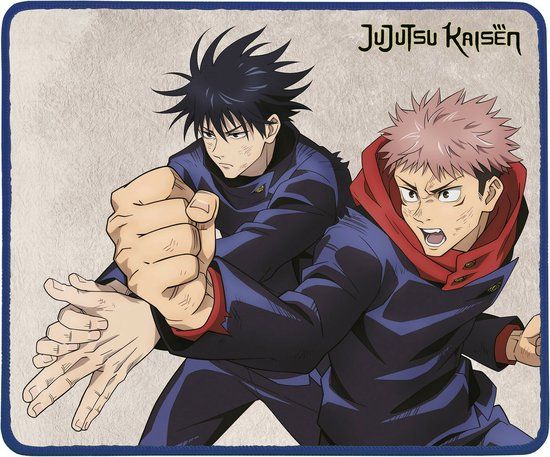 Konix KX JUJUTSU MOUSEPAD M LIGHT Game-muismat Beige, Blauw