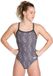 Arena Dames zwempak uit 1 stuk Kikko Light Drop Back One Piece Zwart Maat 46