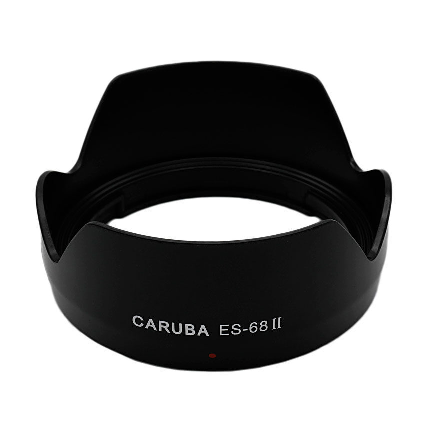 Caruba ES-68II zonnekap Zwart