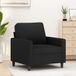 Maison Exclusive - Fauteuil, noir, 60 cm, velours