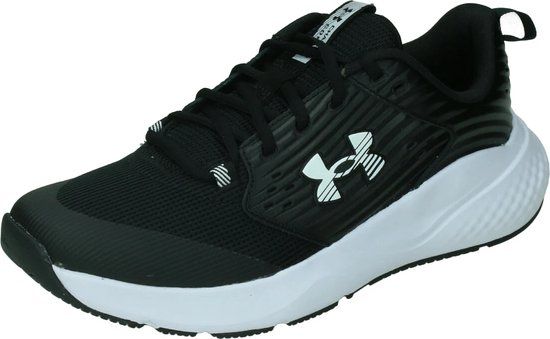 Under Armour UA Charged Commit TR 4 Heren Sportschoenen - Zwart - Antraciet - Wit