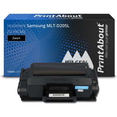 PrintAbout Huismerk Samsung MLT-D205L Toner Zwart Hoge capaciteit
