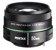 Pentax smc DA 50mm f/1.8 Lens - Black