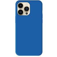 Apple iPhone 14 Pro Max hoesje - Siliconen mat - Blauw