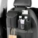 Goodivery ® Sac de rangement pour voiture, sac de rangement pour siège auto, sac de rangement pour banquette arrière de voiture, protection de banquette arrière imperméable - Noir
