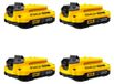STANLEY Set van 4 SFMCB202 batterijen (18V - 2,0 Ah)