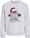 JACK & JONES Sweatshirt White Melange 1