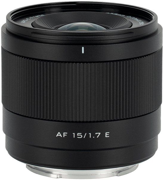Viltrox AF 15mm F1.7 Air Groothoek Zwart Sony E