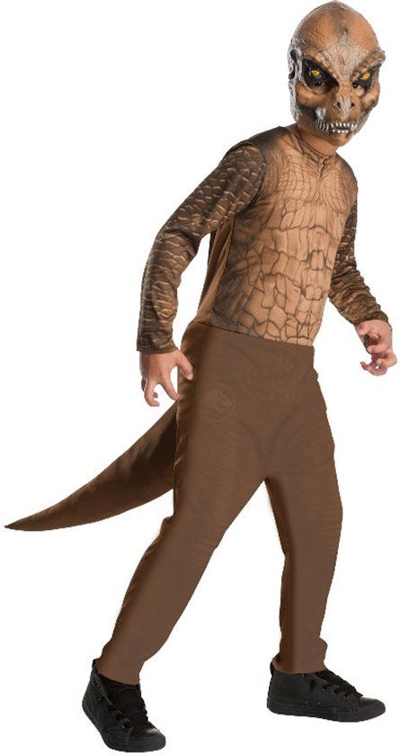 Rubies Jurassic World T-Rex Premium Kostuum Kinderen (5-6 jaar)