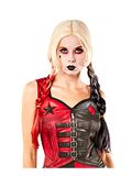 Rubies - PerRUQUE HARLEY QUINN – officiële DC licentie – pruik, jassen voor volwassenen en accessoires voor bat en hamer – voor Halloween, carnaval