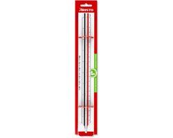 Aristo schaalstok D - lengte 30 cm - 1:20 :25 :33 1/3. :50 :75 :100 - wit kunststof - op blisterverpakking - AR-23703EB
