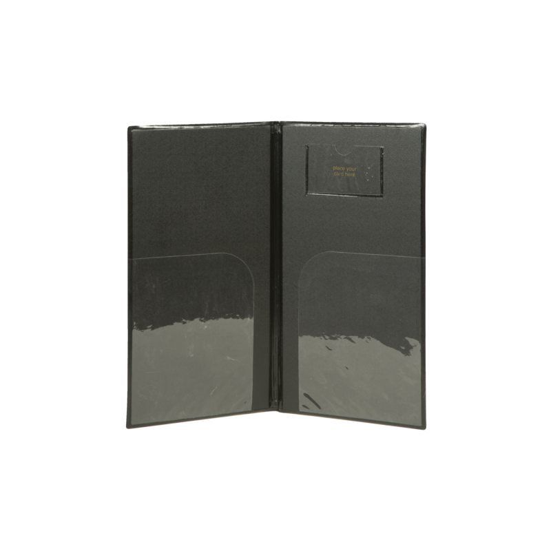 Securit Betaalmap ruimte voor geld en betaalpas zwart