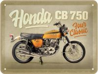 Honda Metalen Bord 15x20 cm CB750 Four