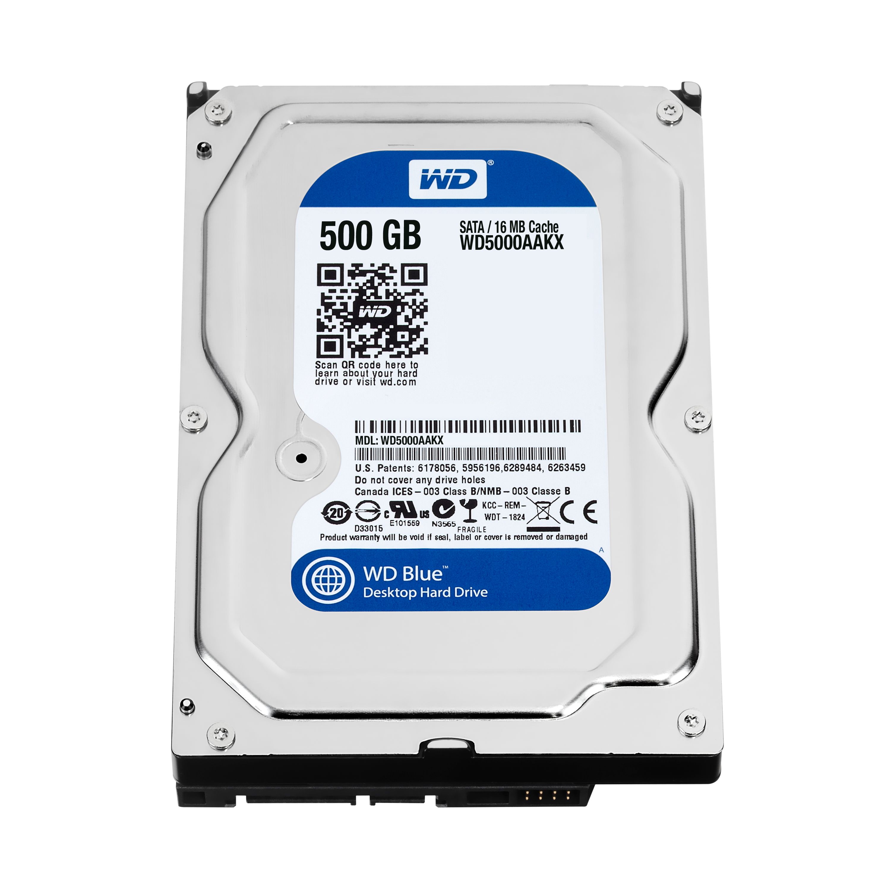 Western Digital Blue 500GB 3.5 inch - Intern