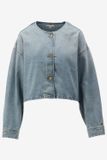 Tommy Hilfiger Dnm Lex Short Jacket Lex Maat: M-L | Spijkerjassen Outlet | Dames | Blauw
