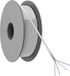 Allteq Netwerkkabel | Cat 6 | U/UTP | Vaste kern | CCA | 6.2mm | 50 meter | PVC | Op rol | Grijs