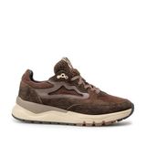 Floris van Bommel Treni suède sneaker donkerbruin