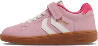 hummel HANDBALL PERFEKT CL JR Baskets basses Unisexe Enfants Suède Caoutchouc Rose Taille 28