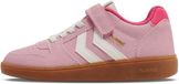hummel HANDBALL PERFEKT CL JR Baskets basses Unisexe Enfants Suède Caoutchouc Rose Taille 28