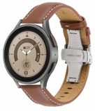 Wigento Samsung Kunstleren horlogeband voor Galaxy Watch 6, 5, 4, Normal, Pro, Classic, alle maten