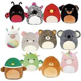 Squishmallows 133633 pluche chaises longues, één maat, geassorteerd - Randon-model, 1 stuk