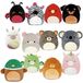 Squishmallows 133633 pluche chaises longues, één maat, geassorteerd - Randon-model, 1 stuk