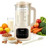 Icecat Machine à Boisson végétale 1600 ml, avec 20 lames, fonction de maintien au chaud et nettoyage automatique
