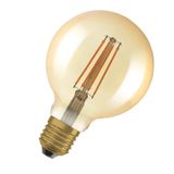 LEDVANCE Osram 4058075754737 LED-lamp Energielabel E E27 Ballon 6.5 W Warmwit 2 stuk(s)