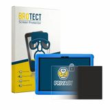 BROTECT - privacy screenprotector voor Zentality C-710P 10.1" - Folie Beschermfolie Blauwlichtfilter