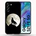 Beschermhoes Samsung Galaxy S21 FE / S21FE Animal Wolf, zwart Beschermhoes