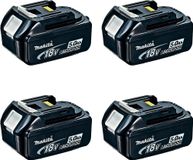 Makita Verpakking met 4 BL1850 batterijen (18V - 5,0 Ah)