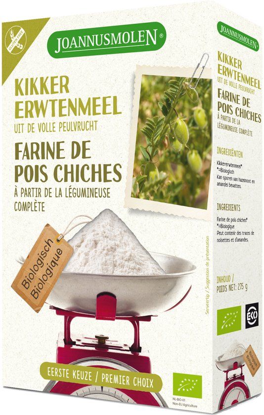 Joannusmolen Joa Kikkererwtenmeel - 275g