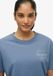 Superdry Luxe Casual Relaxed T-shirt Dames Vintage Indigo