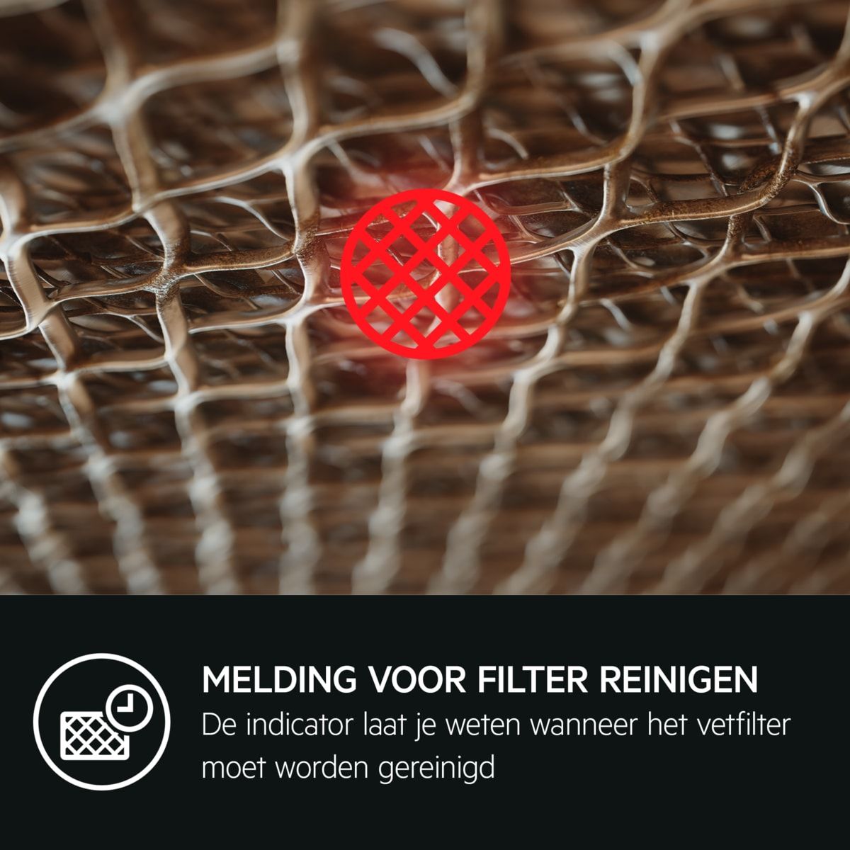 AEG DGE5861HR - Inbouw afzuigkap - 77 cm - Zwart