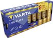 Varta Longlife AA Pack 8 AA batterij (penlite) Alkaline 2800 mAh 1.5 V 8 stuk(s)