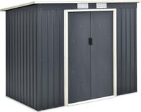 Juskys Metalen tuinhuis M - 213 × 130 × 173cm