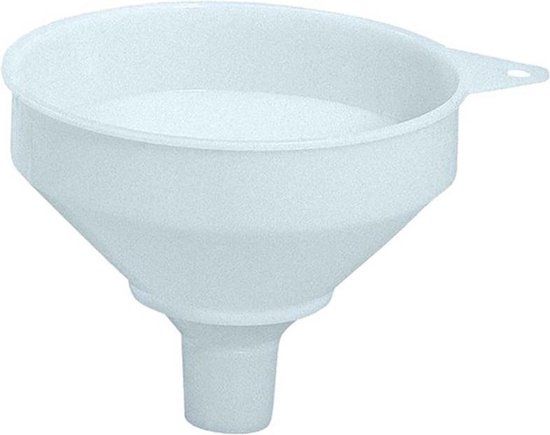 Hunersdorff Trechter - 250 mm - Kunststof - Wit