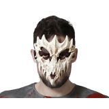 BigBuy masque squelette blanc