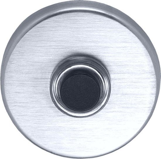 Oxloc beldrukker rond RVS - 8714678013423