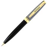 De carterie 76000833 Balpen Intrekbare serie Black & Gold met boodschap op Clip Monique