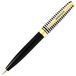 De carterie 76000833 Balpen Intrekbare serie Black & Gold met boodschap op Clip Monique