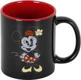 Minnie Karactermania Disney Minnie Mouse Gezicht Mok in geschenkverpakking - Keramiek - Veelkleurig - 350 ml
