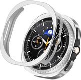 imoshion Ploonk B.V. Screen protector - Geschikt voor Samsung Galaxy Watch 8 Classic (46 mm) - Full Cover Hard Case / Beschermend Hoesje - Zilver