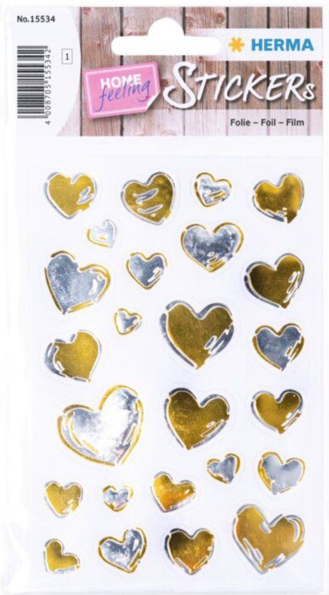 HERMA Harten stickervellen
