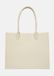 Comma Shopper Aktetas Leer Lichtbeige