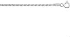 Huiscollectie Zilveren Ketting Koord Gediamanteerd 2,0 mm 42cm