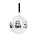 Icecat Pluto Design Boule de sapin chats Lisa Larson Blanc-noir